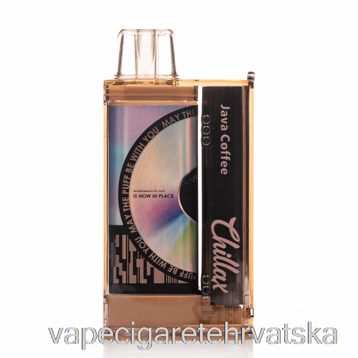 Vape Cigarete Chillax 15000 Jednokratna Java Kava